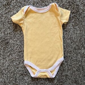 Kyle & Deena 3-6 Month Yellow Baby Onesie